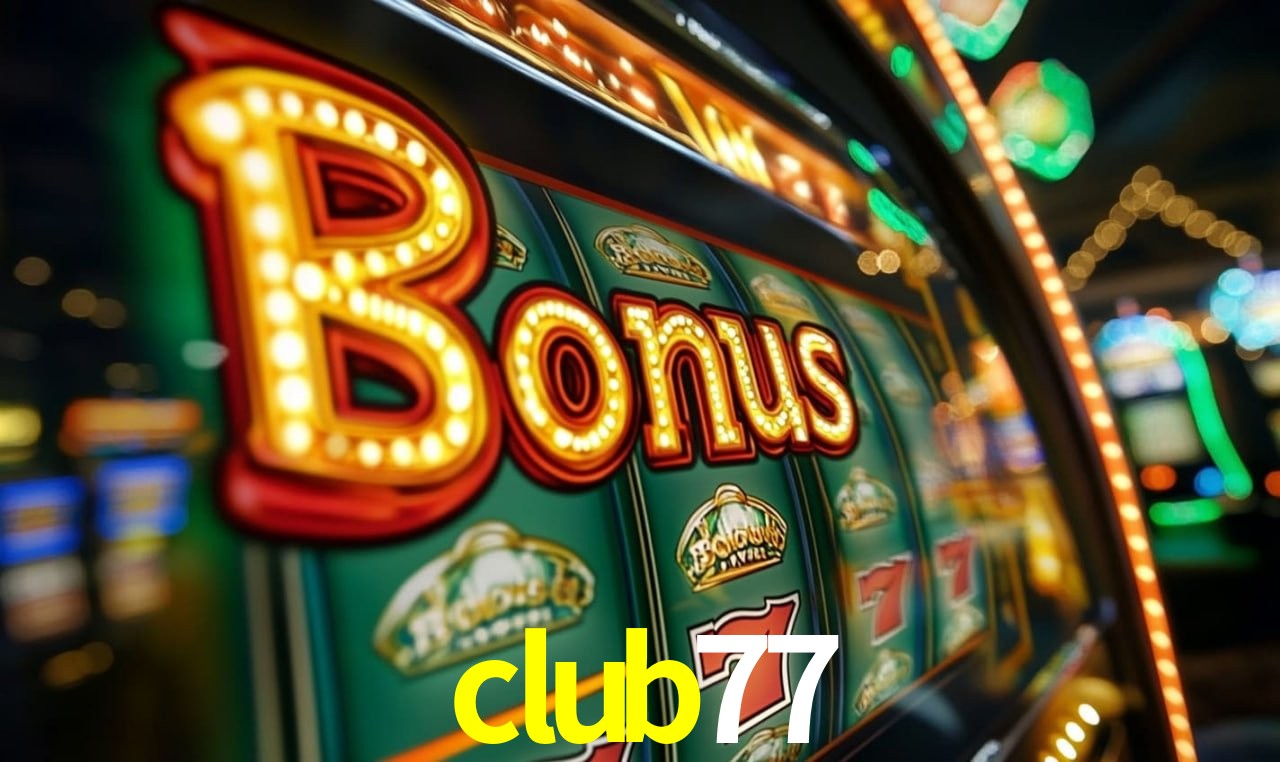 Jogos com bônus e suporte 24h na club77